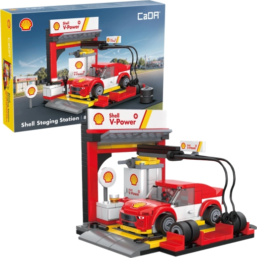 CaDA Shell stazione di carico/scarico in mattoncini (237 pezzi)