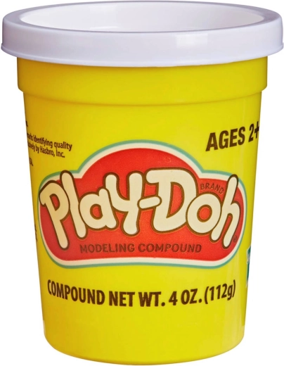 Play-Doh pasta da modellare bianca 112 g in vasetto - 1 pezzo