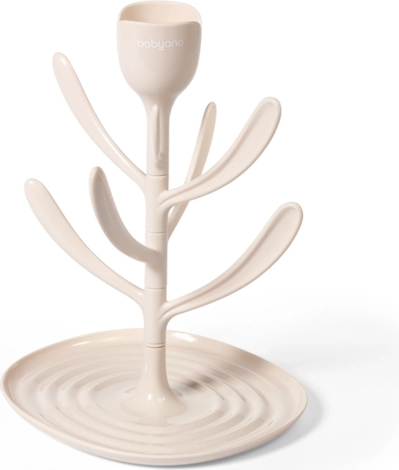 BabyOno scolabiberon universale per biberon e accessori tulip beige
