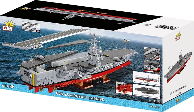 Set di costruzioni COBI portaerei CVN-65 – 6131 pezzi