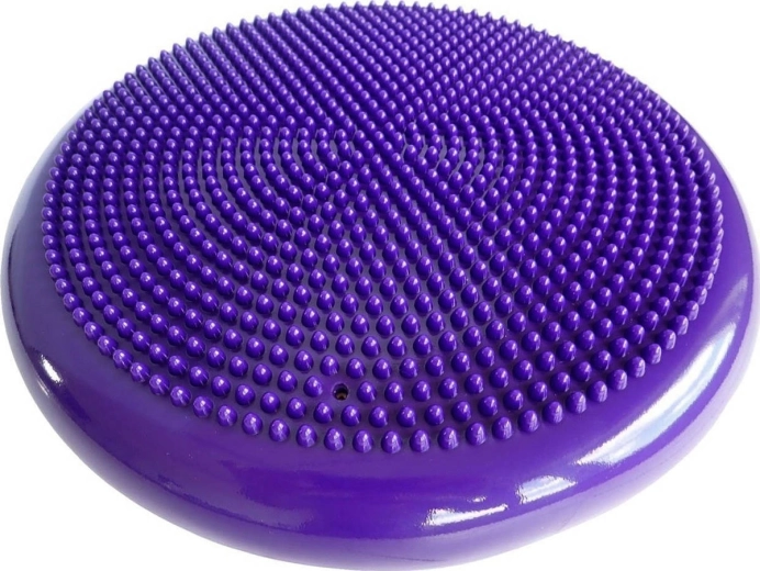 Merco cuscino da equilibrio e massaggio bifacciale viola 33 cm - 1 pezzo