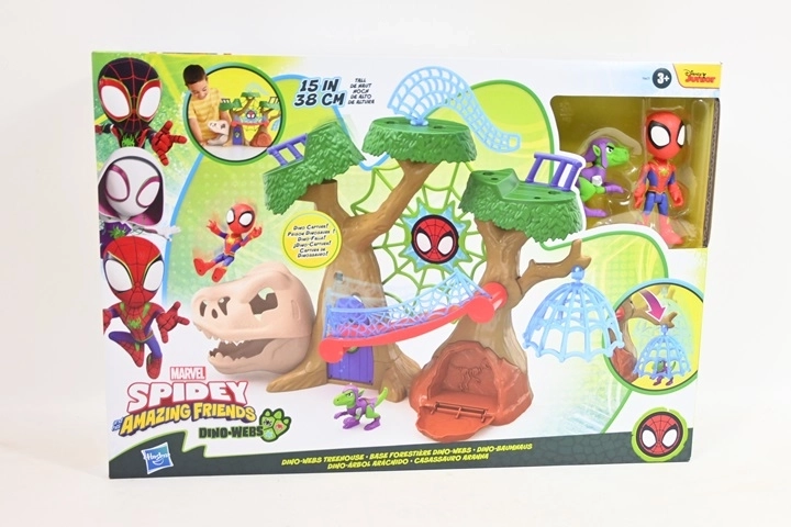 Marvel Spidey and His Amazing Friends Dino-Webs casetta sull’albero - 1 pezzo