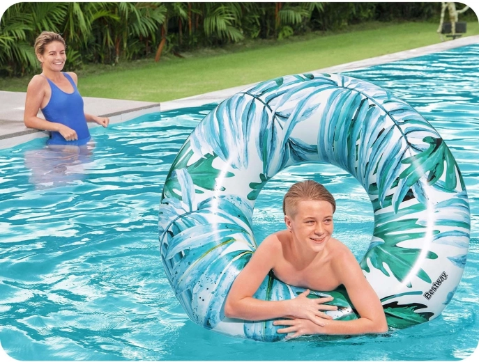 Ampio diametro per un relax confortevole