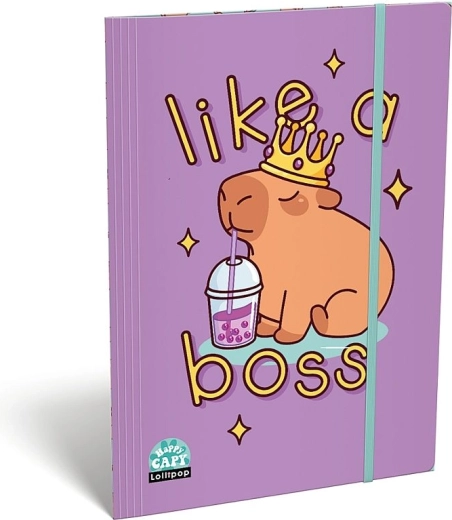 Cartellina portadocumenti A4 LizzyCard Capybara