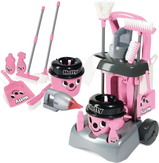 Carrello per le pulizie Hetty con ruote