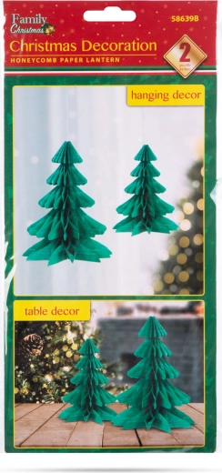 Set di due alberi di Natale