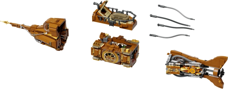 Struttura modulare in tre sezioni