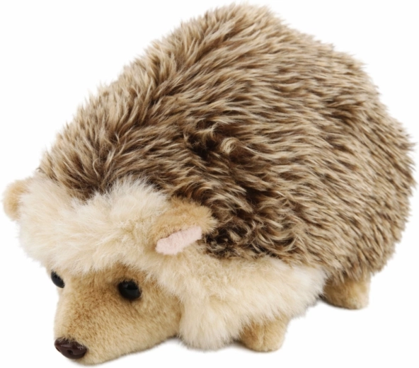 Riccio di peluche marrone 16 cm