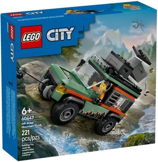 LEGO City fuoristrada 4x4 da montagna