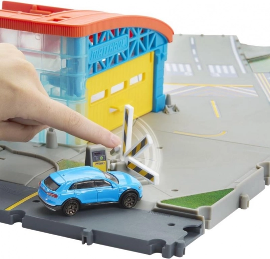 Garage e parcheggio per veicoli Matchbox