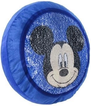 Cuscino Mickey con paillettes cangianti