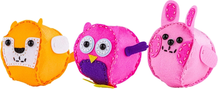 3 peluche in un’unica confezione