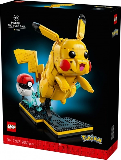 Modello da esposizione di Pikachu con dettagli iconici