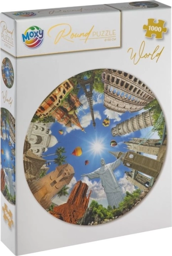 Moxy puzzle rotondo Mondo 1000 pezzi
