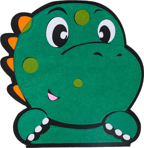 Design dino che diverte i bambini