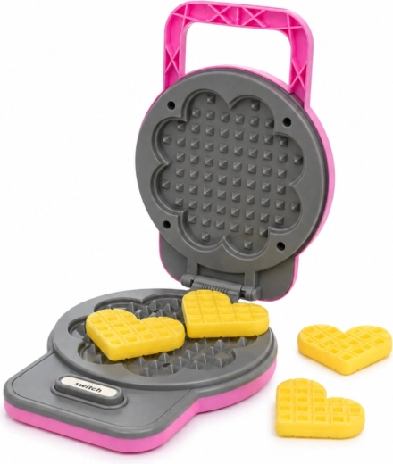Piastra per waffle con luci, suoni e cambio colore dei waffle