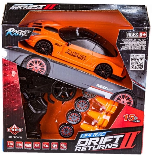 Telaio 4WD e pneumatici da drift per una derapata controllata