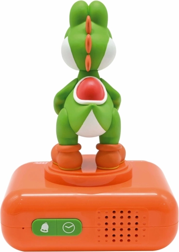 Design giocoso con statuina di Yoshi