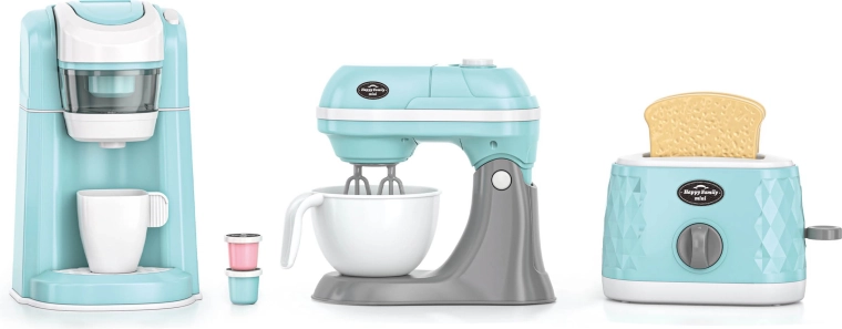 Set di elettrodomestici da cucina per bambini con effetti