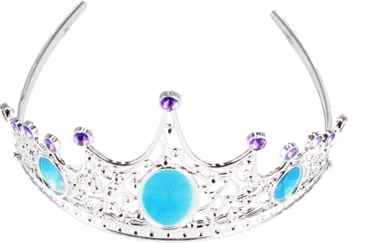 Diadema scintillante con pietre colorate