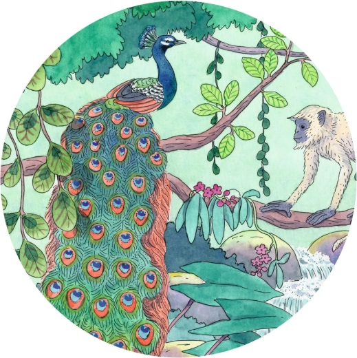 Illustrazione vivace e piena di colori