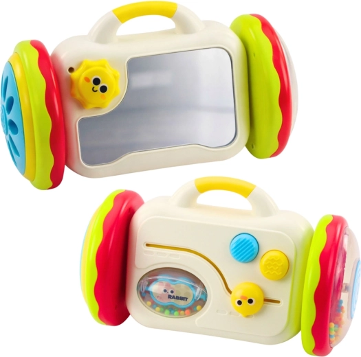 Divertimento in movimento che motiva a gattonare