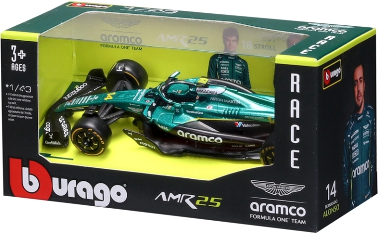 Realizzazione in metallo die-cast in scala 1:43