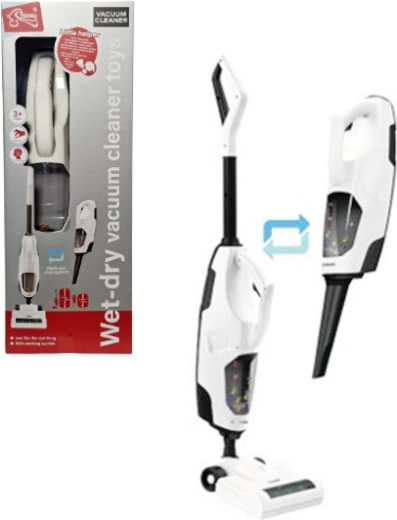 Aspirapolvere giocattolo a batteria 2 in 1