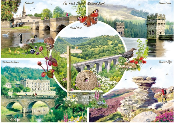 Puzzle The Peak District 1000 pezzi