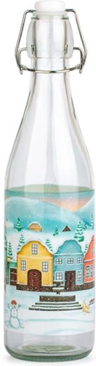 Bottiglia in vetro con chiusura a clip TORO 540 ml Villaggio