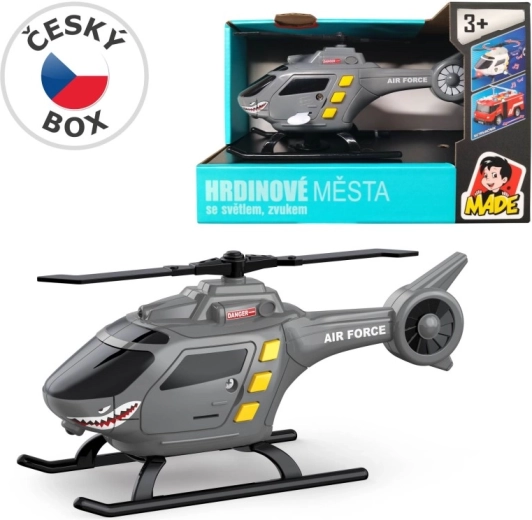 Elicottero 1:32 con batterie per bambini