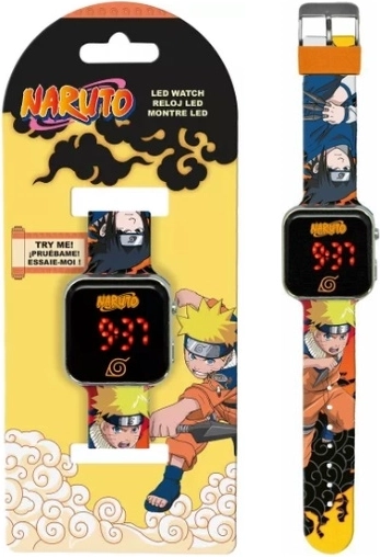Orologio digitale LED per bambini Naruto