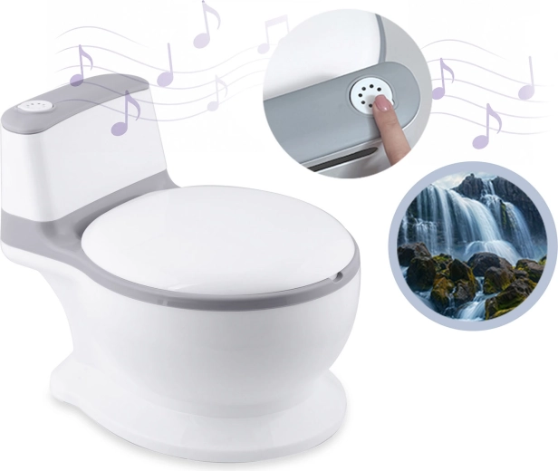 Suono dello sciacquone come in un vero WC