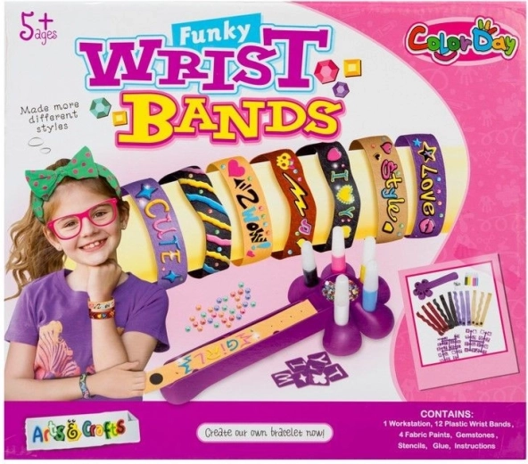 Set creativo per realizzare braccialetti - 1 pezzo