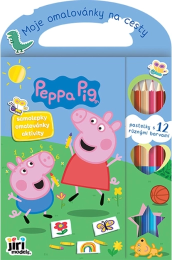 I miei libri da colorare da viaggio Peppa Pig