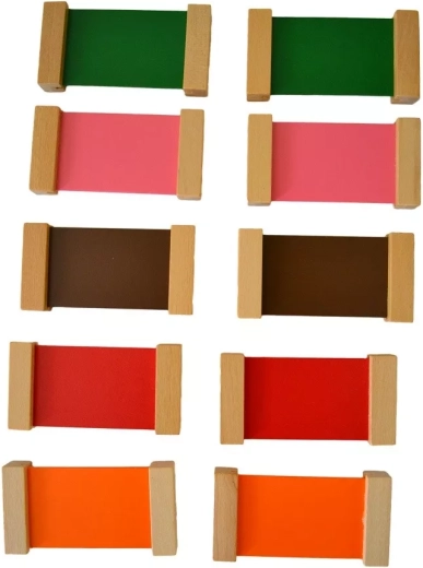 Realizzazione in legno per una presa corretta e superfici di colore pulite