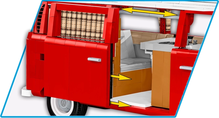 Interni curati come in un camper