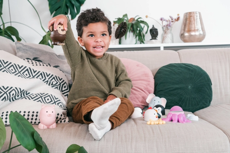 Materiali sicuri e colori piacevoli