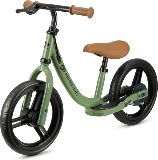 Bicicletta senza pedali Kinderkraft Space deep light green