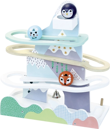 Isola della montagna russa in legno Vilac