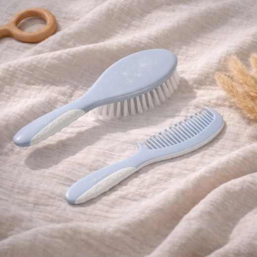 Pettine con denti arrotondati contro le irritazioni