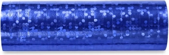 Serpentine olografiche blu 3,8 m