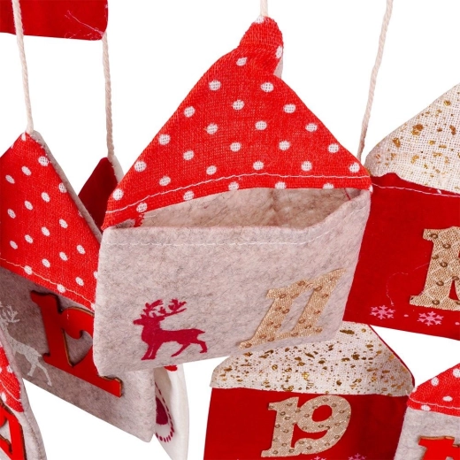 Feltro morbidissimo con motivi natalizi