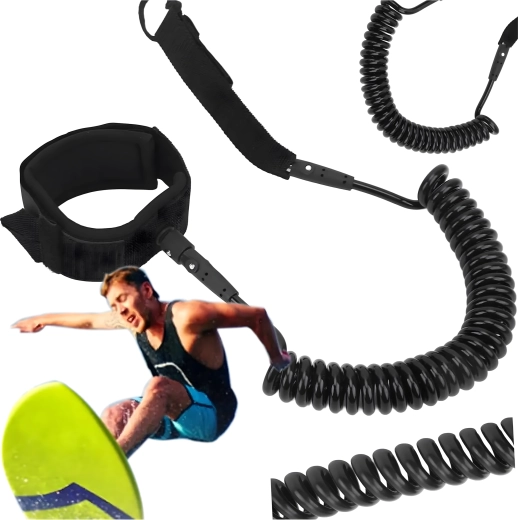 Corda a spirale contro trazione e grovigli