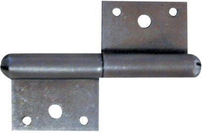 Cerniera per finestra 80 mm a L, set da 20 pz