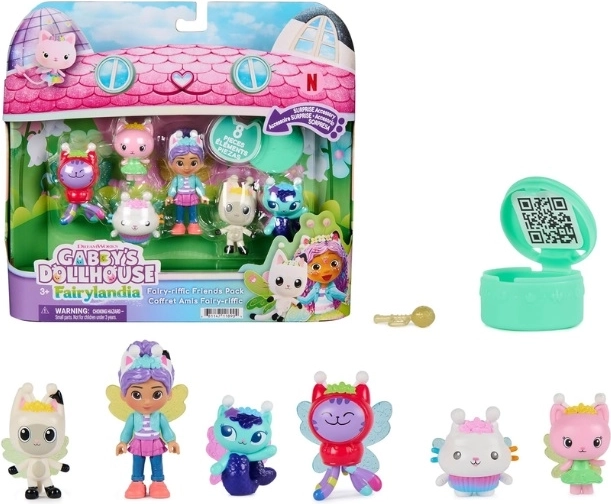 Spin Master Gaby – Set regalo Wróżkolandia con 6 personaggi