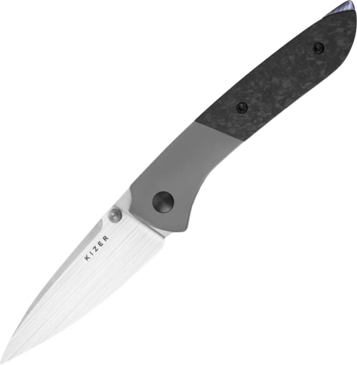 Kizer Spitfire S35VN titanio e fibra di carbonio