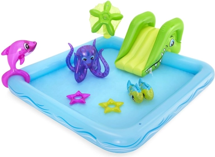 Parco acquatico gonfiabile con tema acquario BESTWAY
