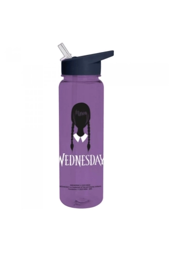 Borraccia in plastica Wednesday con beccuccio 700 ml