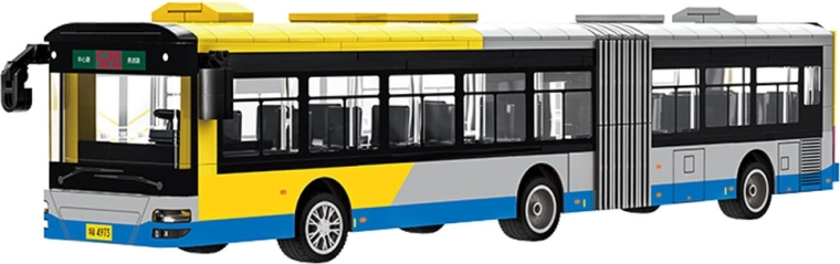Realistico autobus urbano snodato